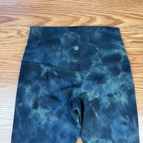 Lululemon Align Pant 28" *Diamond Dye Graphite Grey Bronze Green Sz 6 - Picture 9 of 9